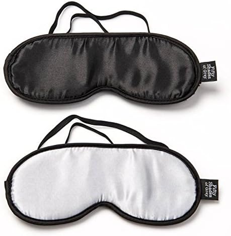 Fifty Shades of Grey No Peeking Soft Twin Blindfold Set