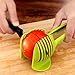 FULLIN Tomato Slicer Multifunctional Handheld Round Slicer Fruit Vegetable Cutter Kitchen Tools