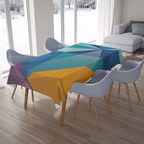 Le Jardin du Lin Kitchen Decoration, Tablecloth, 140cm x 200cm - Designed and Manufactured in Turkey
