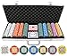 JPC 500 Piece Crown Casino 13.5g Clay Poker Chips primary