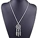 WILLTOO Retro Jewelry Dream Catcher Pendant Chain Necklace