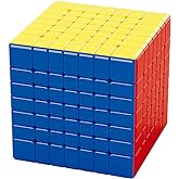 LiangCuber Moyu Meilong 7M V2 Speed Cube,Meilong 7X7 Magnetic Speed Cube stickerless (2023 Edition)