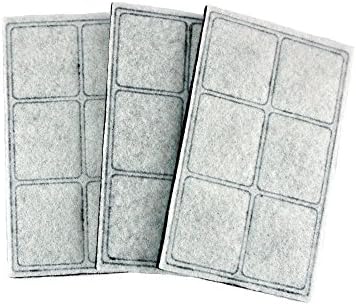 NRP 3-pack Pet Activated Charcoal Water Filter Replacement for PetSafe Drinkwell Fountains &amp; More