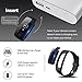 Coffea Fitness Tracker, H7-HR Activity Tracker : Heart Rate Monitor Wireless Smart Wristband Bracelet, Waterproof Fitness Watch with Replacement Band for Android & iOS