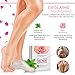 Exfoliating Nourishing Foot Mask – Foot Peel Mask Includes 4 Pairs Of Scented Peppermint & Rose Foot Gloves Peels off Callus – Dead Skin BONUS 3 Pack Of 24K Gold Collagen Gel Masks Sheetsthumb 1