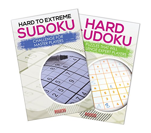 Extremely Challenging Adult Sudoku Puzzle Books for Number Experts