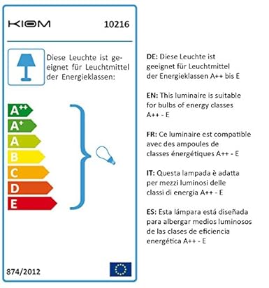 Aplique de pared LED con detector de movimiento UpDown Sens - 10216: Amazon.es: Iluminación