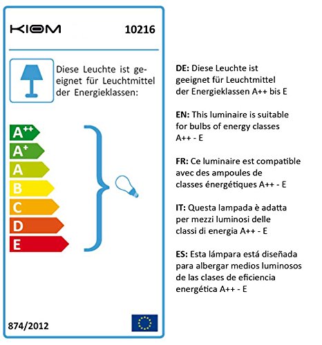 Aplique de pared LED con detector de movimiento UpDown Sens - 10216: Amazon.es: Iluminación