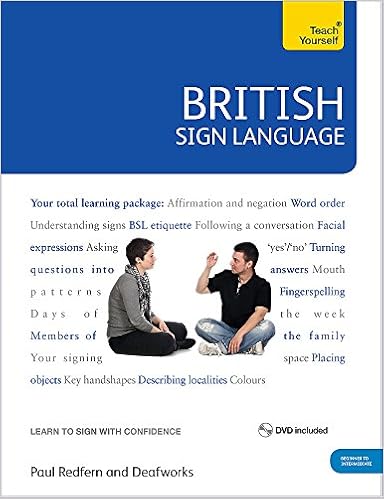 British Sign Language Book Dvd Pack Teach Yourself Redfern Paul Callow Laraine 9780340991329 Amazon Com Books