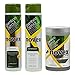 Novex Bamboo Sprout Shampoo & Conditioner 10.14oz & Deep Hair Cream Treatment 14.1oz "Set"