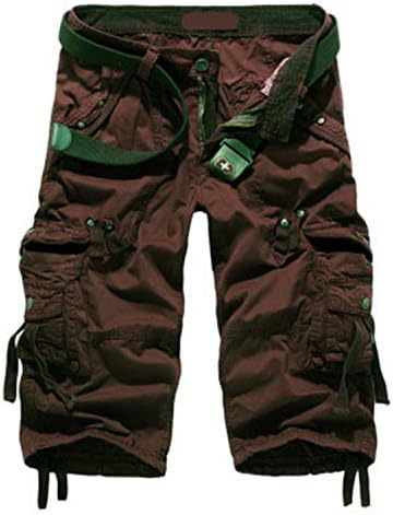 Frozac Men's Shorts Men Jeans Bape Men Clothes 2018 Summer Pants Man Sweatpants Casual Knee Lenght Wine Red 36