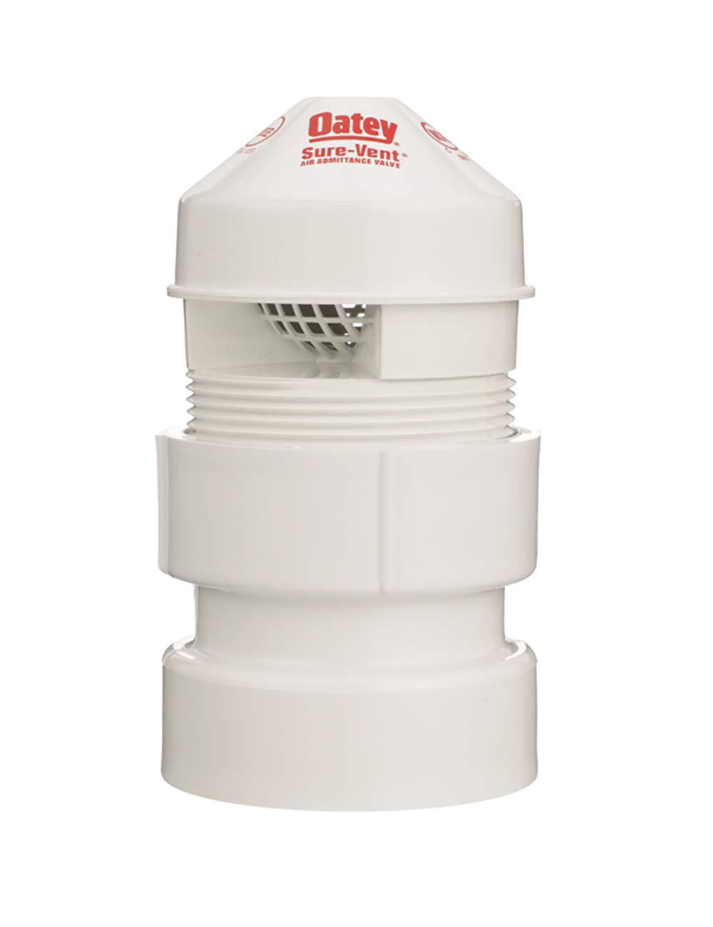 Oatey 39017 SURE-VENT AIR ADM VALVE, 1-1/2-Inch by 2-Inch, White: Home Improvement