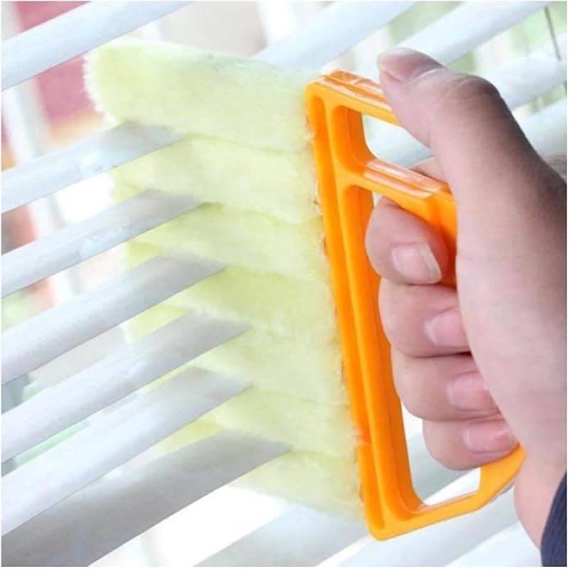 Koksi Wet Dry Venetian Window Blind Cleaner Brush Ergonomic Handle