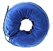 Inflatable Recovery Collar for Dogs and Cats-Comfortable Soft Pet E-Collar Does Not Block Vision Medical Postoperative Wound Healing Cone Blue