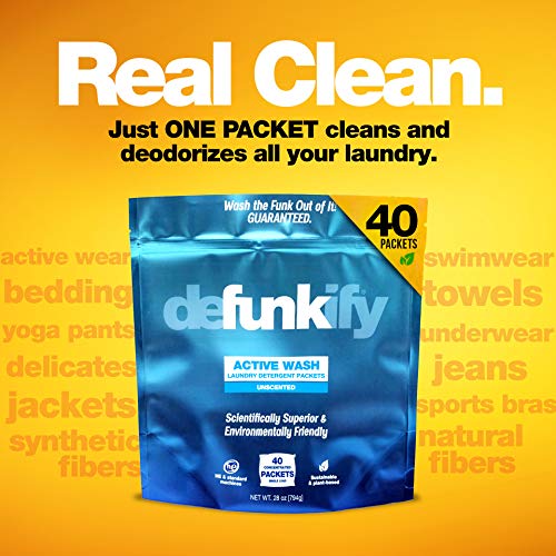 Defunkify Active Wash Laundry Detergent Powder, Sustainable, Plant