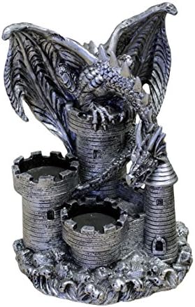 Newport Coast Collection Dragon Castle Tea Light Holder 648320071500