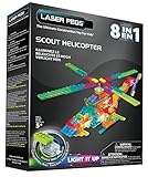 Laser Pegs 8-in-1 Scout Helicopter Kit