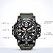 SMAEL Watch, Military Army Watch Analog Digital Dual Time Large Face Wrist Watch Sports Watch for Men (Grey)