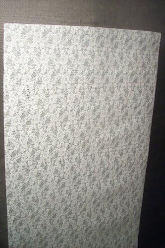 WINDOW LACE - LACE EFFECT WINDOW SHIELD STICK ON WINDOWS FOR PRIVACY 3M ROLL