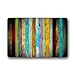 Shirley's Door Mats Classic Vertical Stripes Wood Custom Doormat (23.616.7)Machine Washable Home& Kitchen doormat
