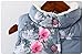Mud Kingdom Puffer Vest Girls Floral Fleece Lined 3-10 Years