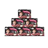 Nosh Fruity Stars Organic Fruit & Veggie Chews Toddler Snack, 5 Snack Packs, Apple, Strawberry & Beet (Pack of 6)