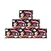 Nosh Fruity Stars Organic Fruit & Veggie Chews Toddler Snack, 5 Snack Packs, Apple, Strawberry & Beet (Pack of 6)