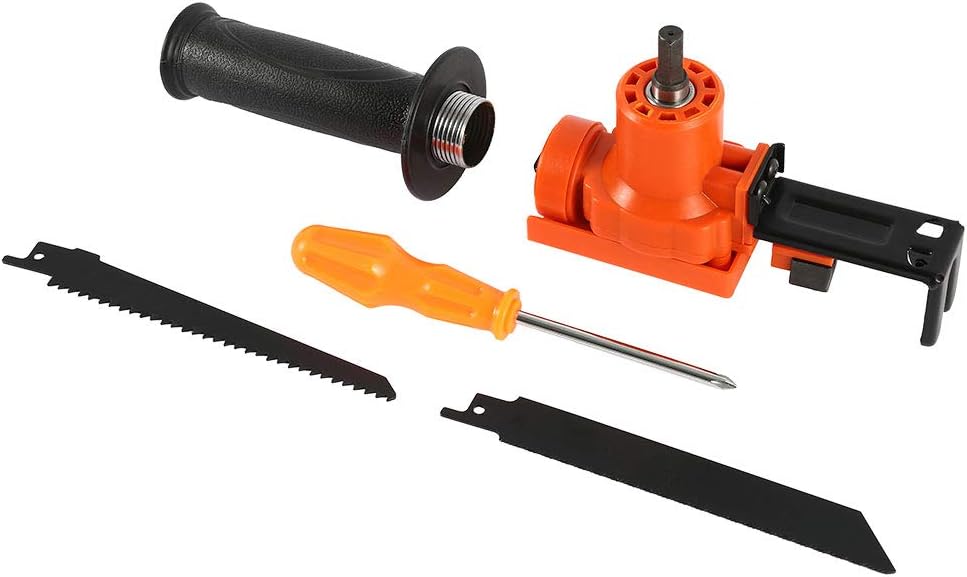 Reciprocating Saw Attachment Adapter Change Electric Drill for Wood Metal Cutting