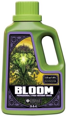 Emerald Harvest 723888 Bloom 2 Quart/1.9 Liter (6/Cs) fertilizers, 1.9 L, Natural