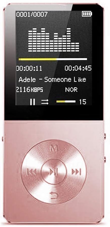 Mp3 Player, Hotechs Hi-Fi Sound, with FM Radio, Recording Function Build-in Speaker Expandable