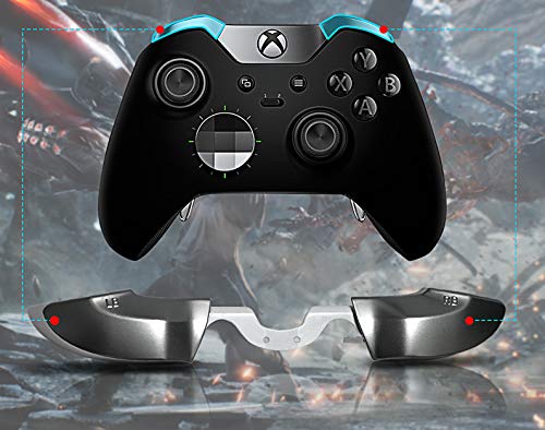 Quartet trade Original Accessories Trigger LB RB Buttons/Controller Replacement Parts for Xbox One Elite Controller Bumpers ...