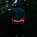 ILLUMISEEN LED Reflective Belt Sash | High Visibility LED Lights with 2 Lighting Modes | Adjustable Quick Release Buckle | USB Rechargeable, No Batteries Needed | Weatherproof Professional Safety Gear