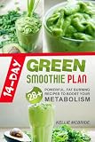 14-Day Green Smoothie Plan: 28+ Powerful, Fat Burning Recipes To Boost Your Metabolism (INCLUDED: 14 by Kellie McBride
