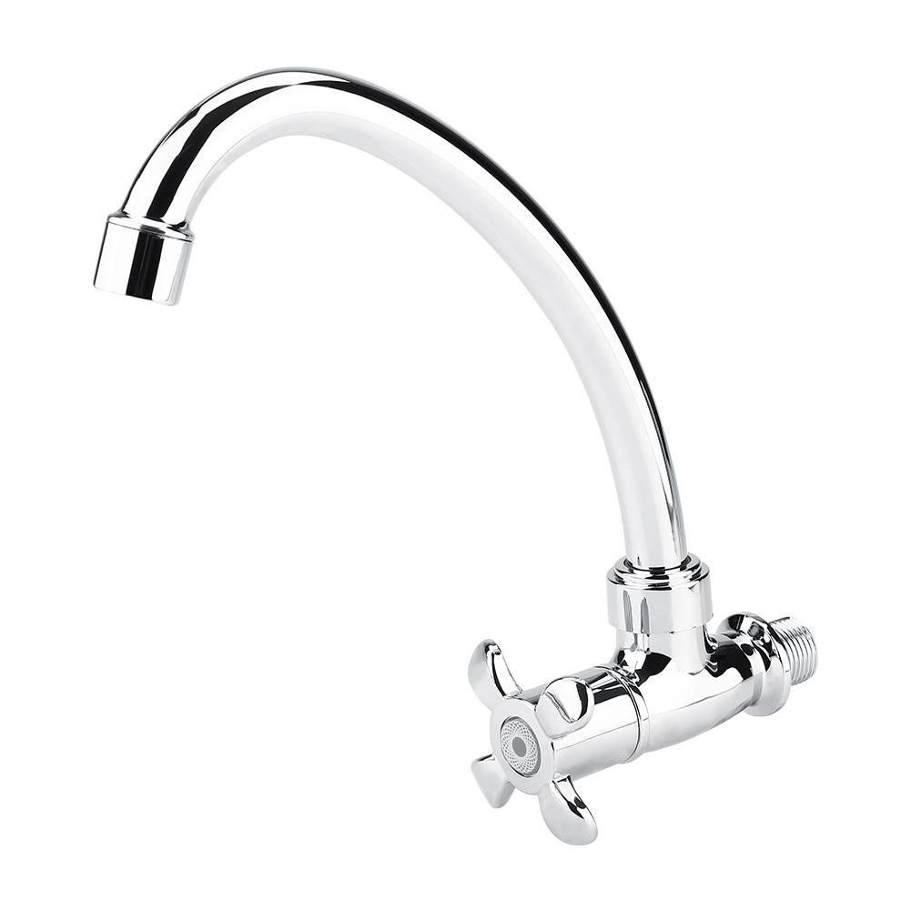 Grifos para fregadero Plástico ABS de una manija Mezclador de agua