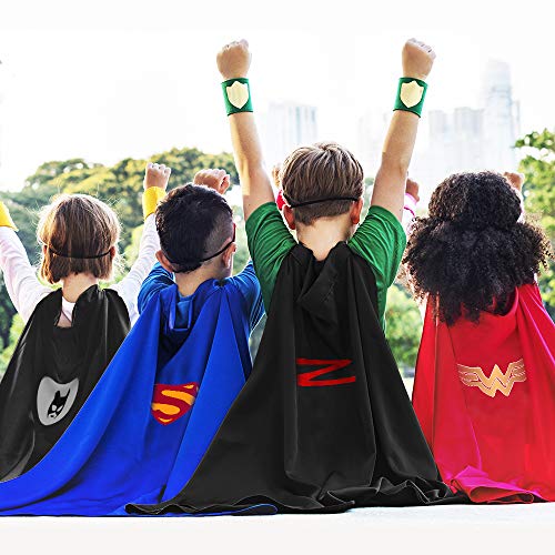Superheroes Costume Set for Kids, Boys, Girls - 8-Piece Set - Dress-Up Group -Party Supplies-Durable, Materials - Thumbnail 2