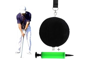 Vukayo Golf Swing Trainer Ball,Golf inflable Ball, for The Player practing Posture Correction Training