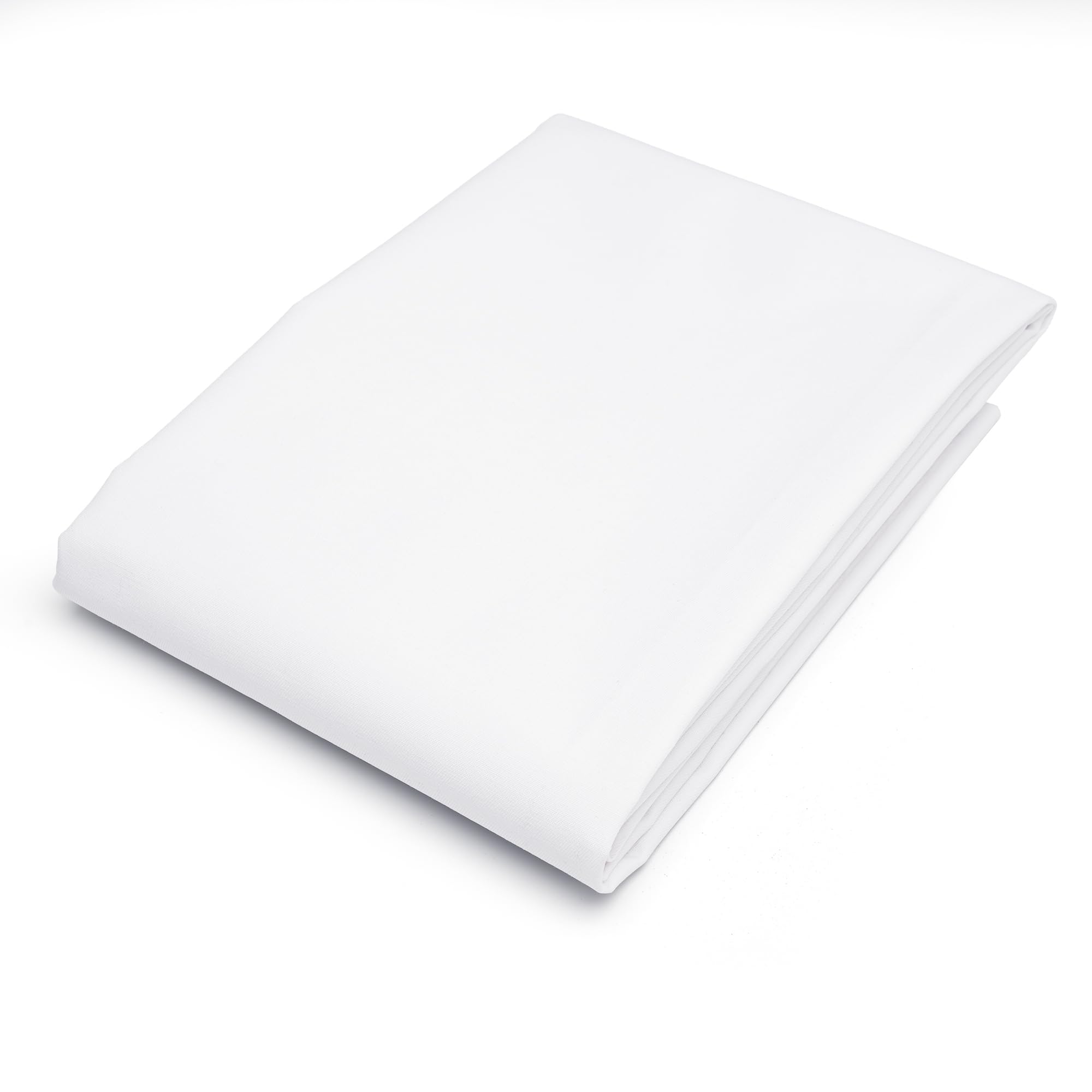 Pico Textiles 5 Yards Bolt White Poly Cotton Twill