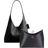 ZTUJO Purse Organizer Insert For Coach Brooklyn 28 and 39 (Black, For Brooklyn 28)