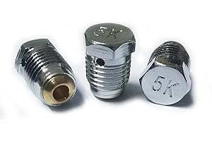 Aopkeo 3pcs Tank Regulator Valve Burst Disk Disc for Paintball PCP Airsoft 1.8K 3K 5K 7.5K