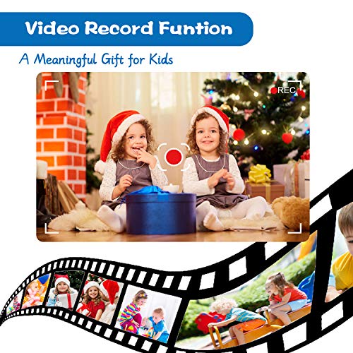 Kinderkamera,Kinder Digitalkamera Spielzeug 2 Zoll HD-Bildschirm 1080P Kinder Fotoapparat Tragbar Videokameras Kamera… – Bild 6