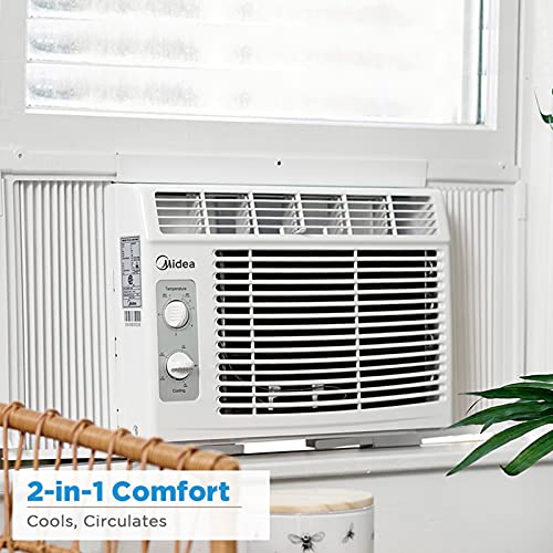Midea 8,000 BTU EasyCool Window Air Conditioner 5,000 BTU EasyCool Window  Air Conditioner and Fan Cool up
