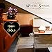 WhiteSwade Iconic 'Hearts of Gold' Himalayan Salt Lamp with Neem Wood Base, 6ft UL-Approved Dimmer Switch Cord and 15W Bulb. Authentic Himalayan Rock Crystal.Perfect gift Idea, Popular Feng Shui Decor