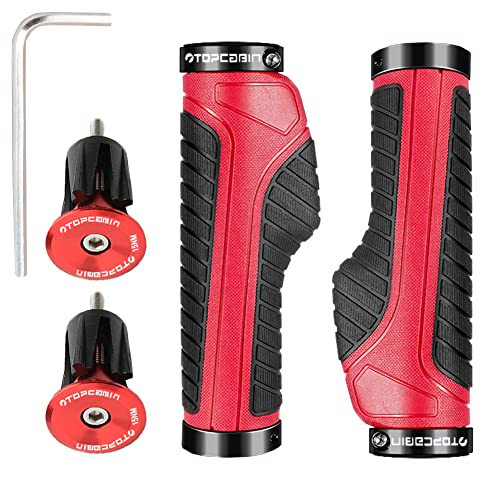 Knife Style, Red/Black (Aluminum Lock Plug)1 Pair