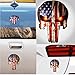 Punisher Skull Decal American Flag for Trucks 6