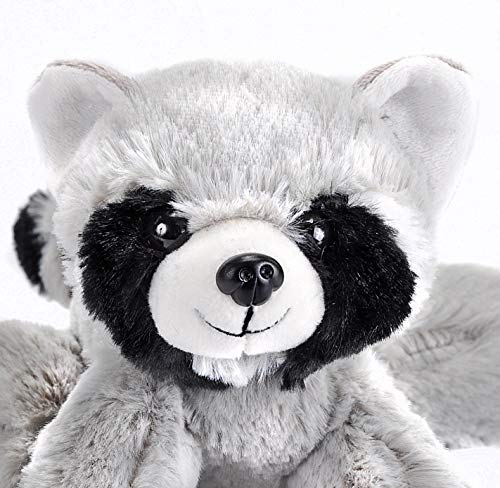 Wild Republic Raccoon Plush, Stuffed Animal, Plush Toy, Gifts for Kids