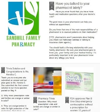 Amazon Com Family Pharmacy That Cares About You Sandhill Family Pharmacy Kindle Store