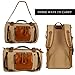 Ibagbar Canvas Backpack Travel Bag Hiking Bag Camping Bag Rucksack