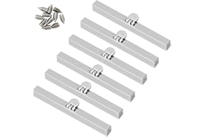 BUTUZE 6pcs Bag Clasps Purse, 4.52inches Metal Purse Frame Kiss Clasp Purse Frame, Purse Clasps for Bag Making, Metal Purse Frame Wallet Clasp, Bag Clasp for Purse Making, Bag Making