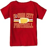 Football Shirts for Girls Boys Game Day Shirt Softball Season Kids Tee Print Short Sleeve Top