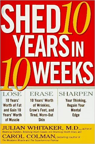 Shed 10 Years in 10 Weeks, by Carol Colman Shed 10 Years in 10 Weeks, by Carol Colman